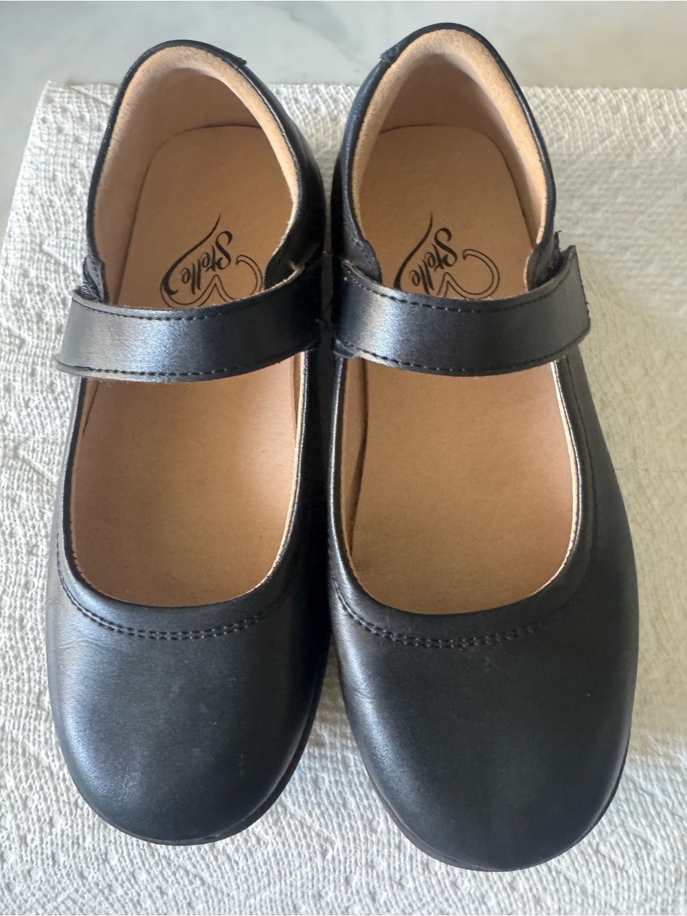 Skechers Black Mary Jane School Shoes for Kids